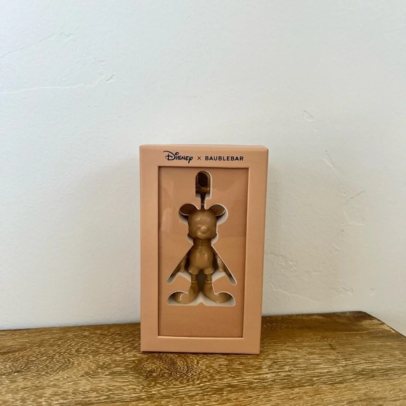 Disney x baublebar Mickey Mouse Beige Bag Charm NIB main image 6